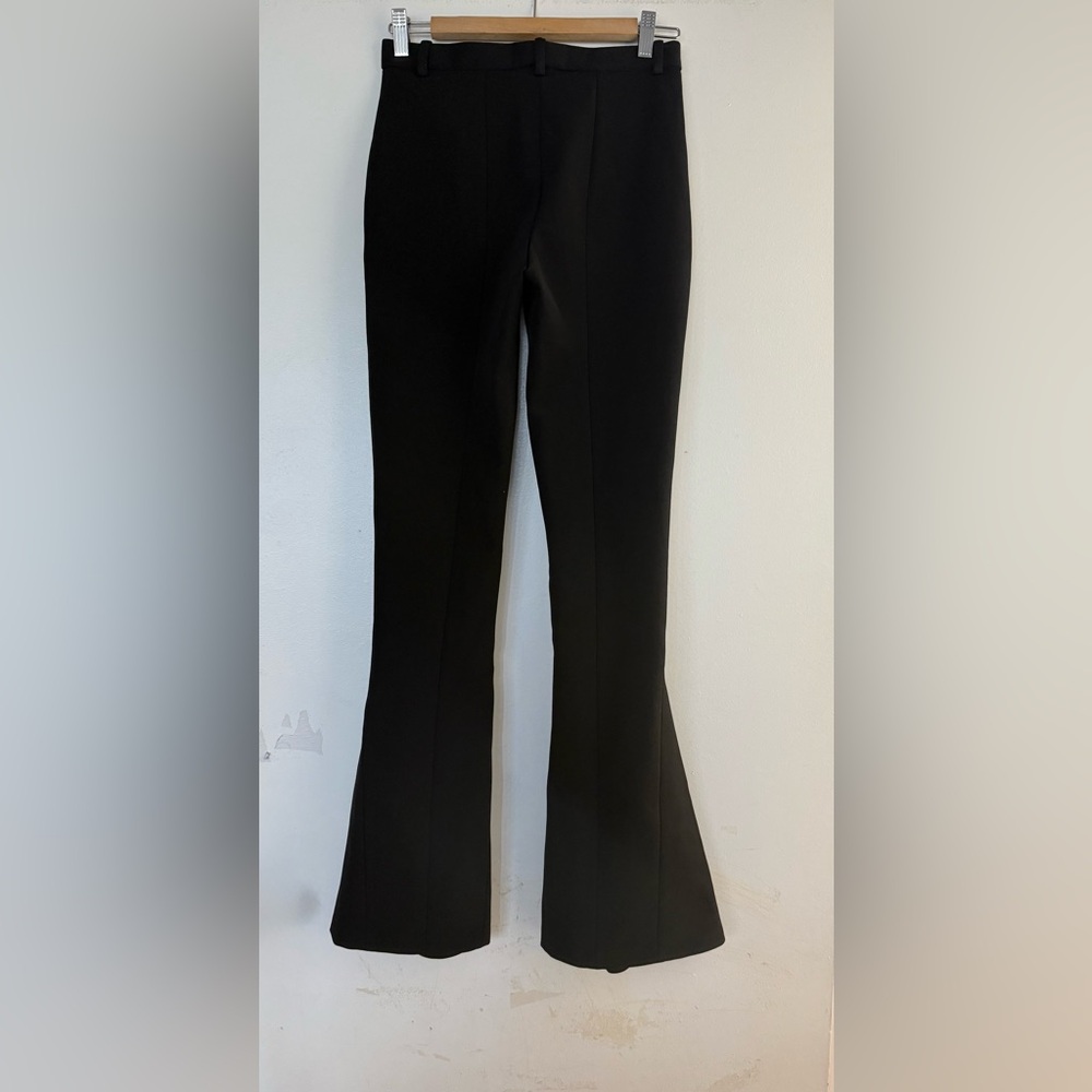 Versace Black Boot-Cut Flare Pants - Picture 3 of 9